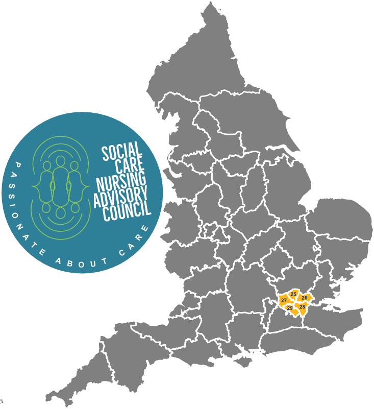 London with SCNAC Logo