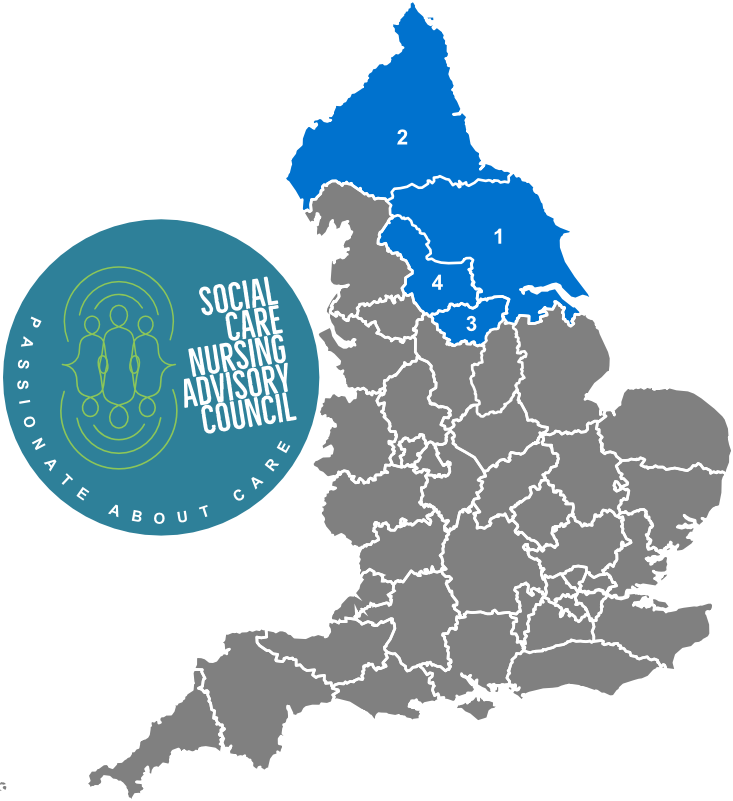 North East & Yorkshire with SCNAC Logo