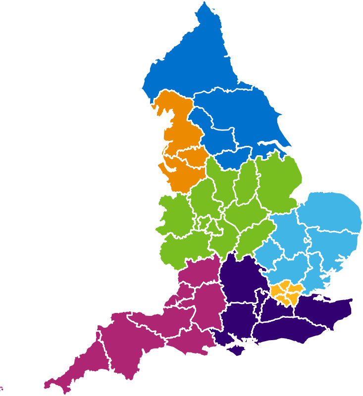 SCNAC Regional Map