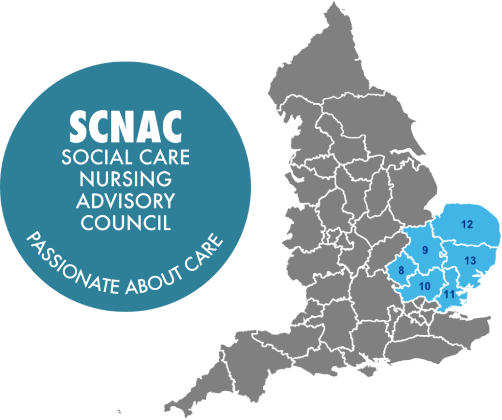 SCNAC Logo and map