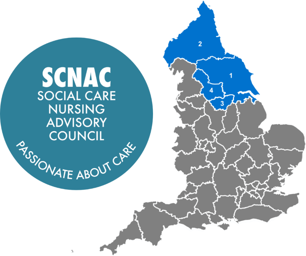 SCNAC Logo and map